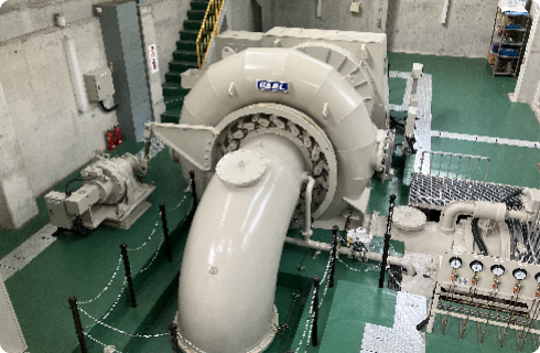 小水力発電設備