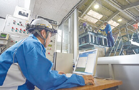 Hydraulic power test laboratory